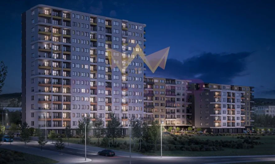 Komplett südausgerichtete Dreizimmerwohnung mit Akt 14, Wohnkomplex Vladislavovo -  - snimka 10 - Imoti Premier