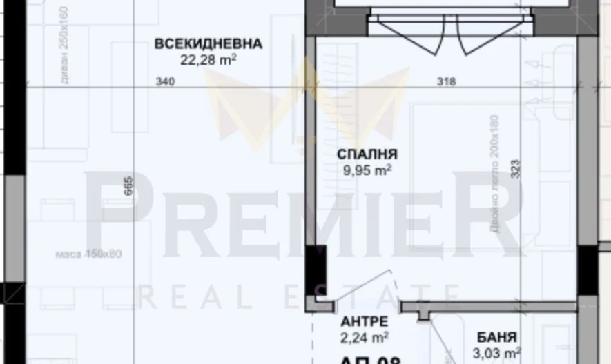 Kétszobás lakás – Izgrev -  - snimka 2 - Imoti Premier