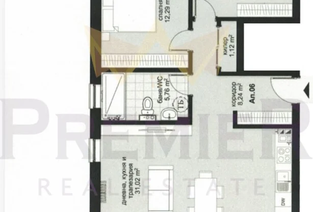 Real Estate Agency - Imoti Premier - imot - 1160924, Price: 132600 EUR
