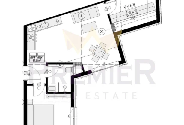 Агенция за недвижими имоти - Имоти Премиер - имот - 1240208, Цена: 260300 EUR