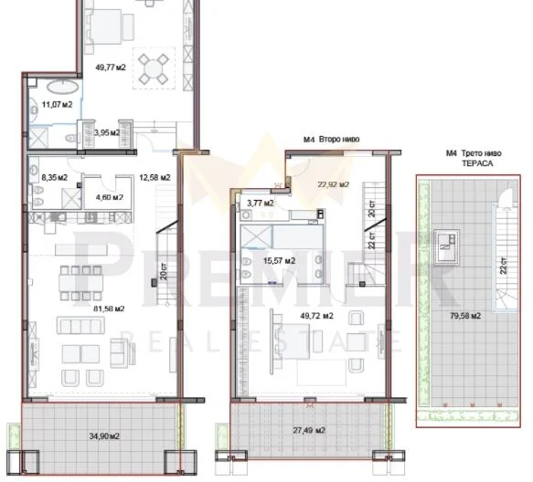 Луксозен тристаен мезонет в к.к. Слънчев Ден -  - снимка 5 - Имоти Премиер