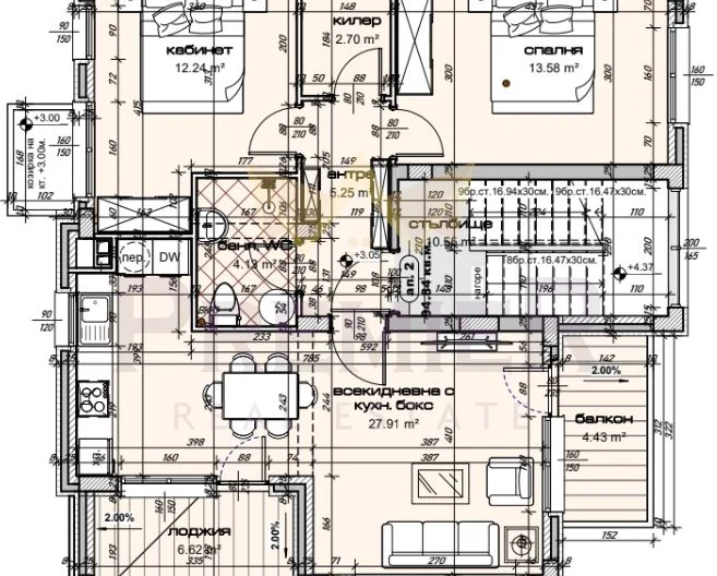 Луксозен тристаен !! Морска панорама !! М-т Траката -  - снимка 4 - Имоти Премиер