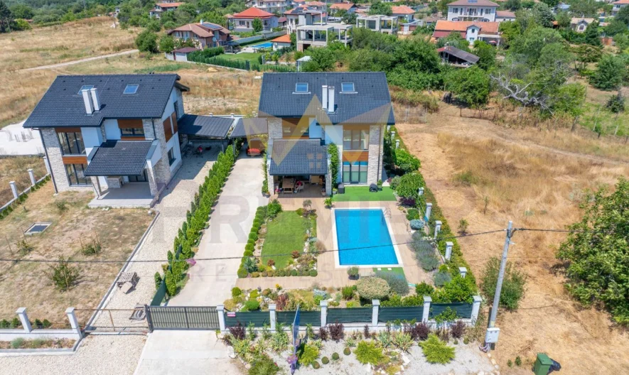 Луксозна къща в село Близнаци - - снимка 48 - Имоти Премиер