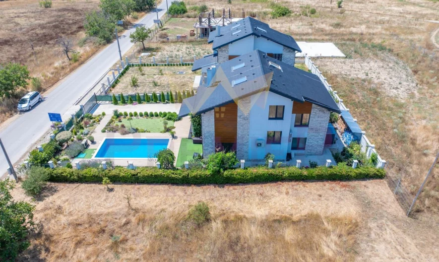 Луксозна къща в село Близнаци - - снимка 49 - Имоти Премиер