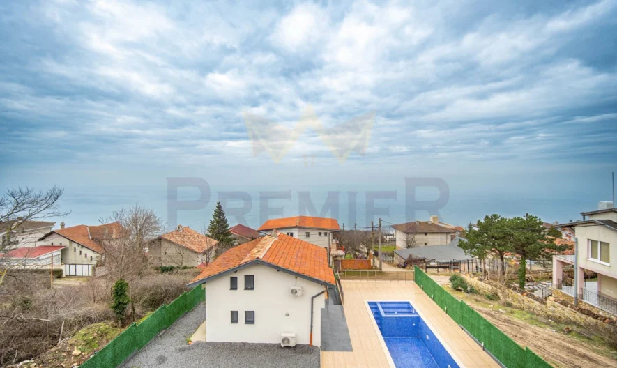 Луксозна новострояща се двуетажна къща с морска панорама, в гр. Балчик - - снимка 5 - Имоти Премиер