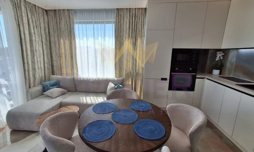 ЛУКСОЗНО ОБЗАВЕДЕН ДВУСТАЕН АПАРТАМЕНТ С МОРСКА ПАНОРАМА -  - снимка 3 - Имоти Премиер