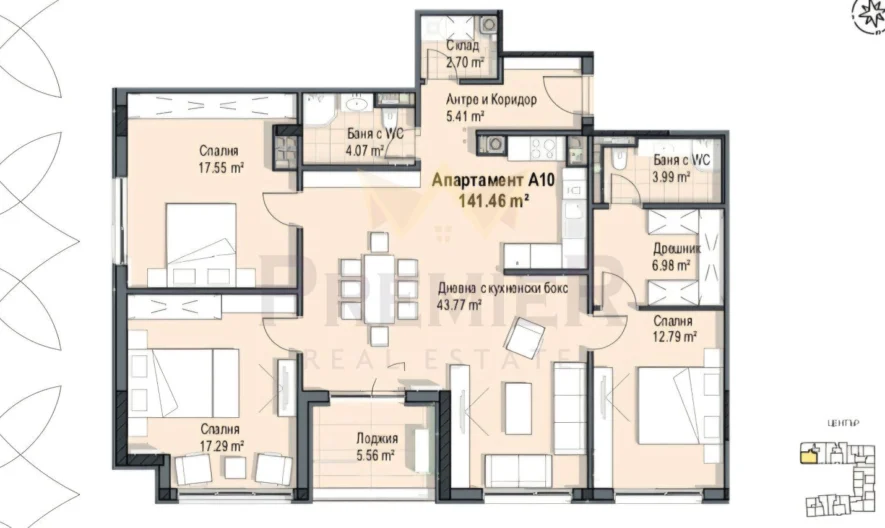 Luxurious Four-Room Apartment with Act 16 in Krastova Vada -  - snimka 4 - Imoti Premier