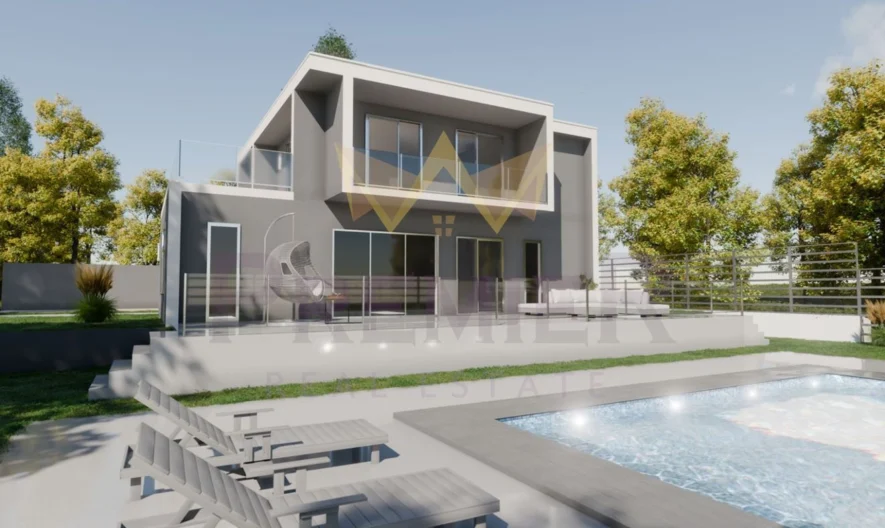 Luxury newly-built two-story house with sea views, in the town of Balchik -  - snimka 1 - Imoti Premier