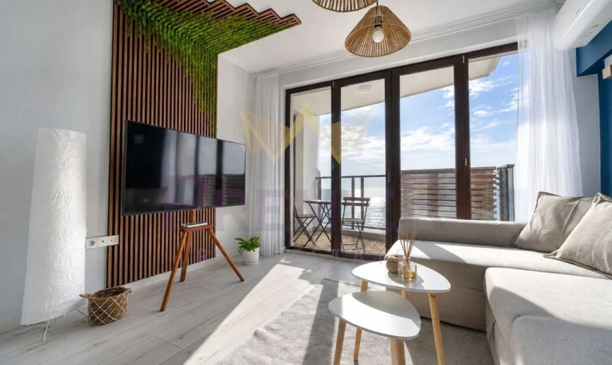 🌊 LUXURY TWO-ROOM APARTMENT WITH FRONTAL SEA VIEW AND PARKING SPACE | CHAIKA RESORT -  - snimka 1 - Imoti Premier