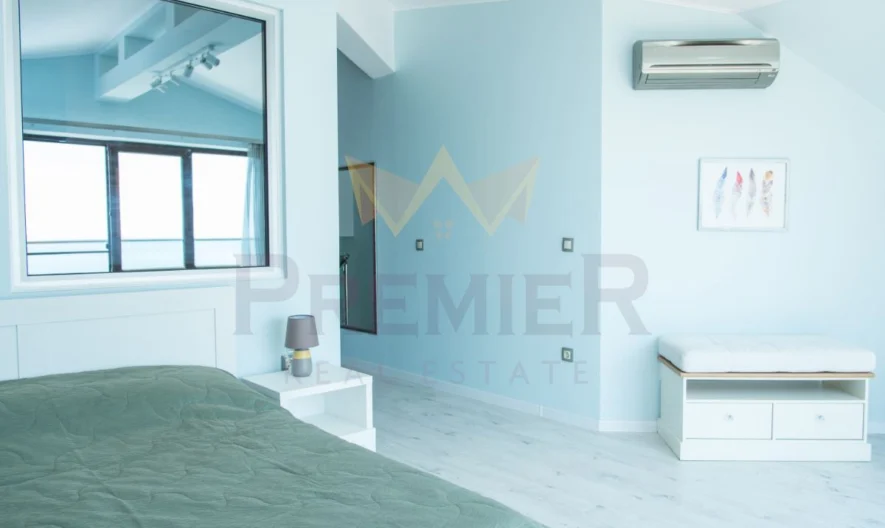 МЕЗОНЕТ С МОРСКА ПАНОРАМА ОТ ВСИЧКИ СТАИ 3 СПАЛНИ И 2 ПАРКОМЕСТА - - снимка 10 - Имоти Премиер