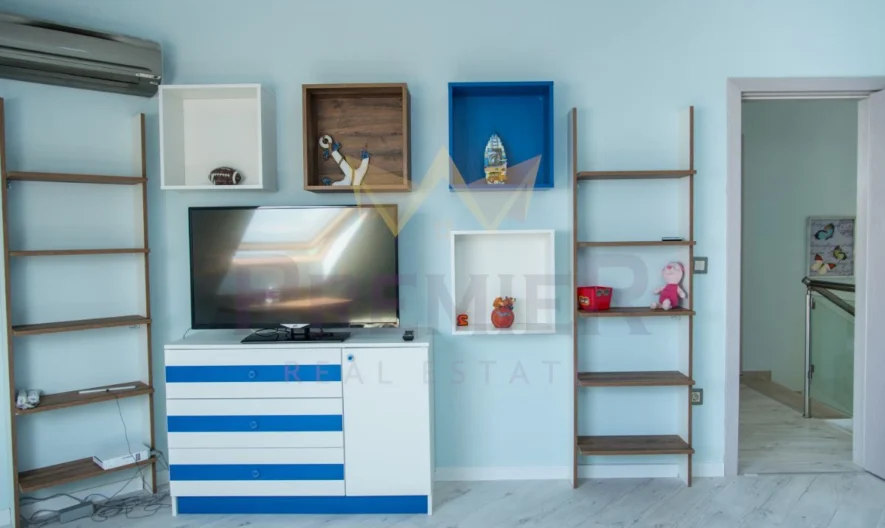 МЕЗОНЕТ С МОРСКА ПАНОРАМА ОТ ВСИЧКИ СТАИ 3 СПАЛНИ И 2 ПАРКОМЕСТА - - снимка 17 - Имоти Премиер