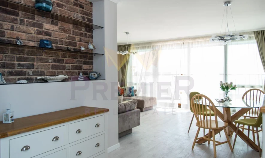 МЕЗОНЕТ С МОРСКА ПАНОРАМА ОТ ВСИЧКИ СТАИ 3 СПАЛНИ И 2 ПАРКОМЕСТА - - снимка 4 - Имоти Премиер