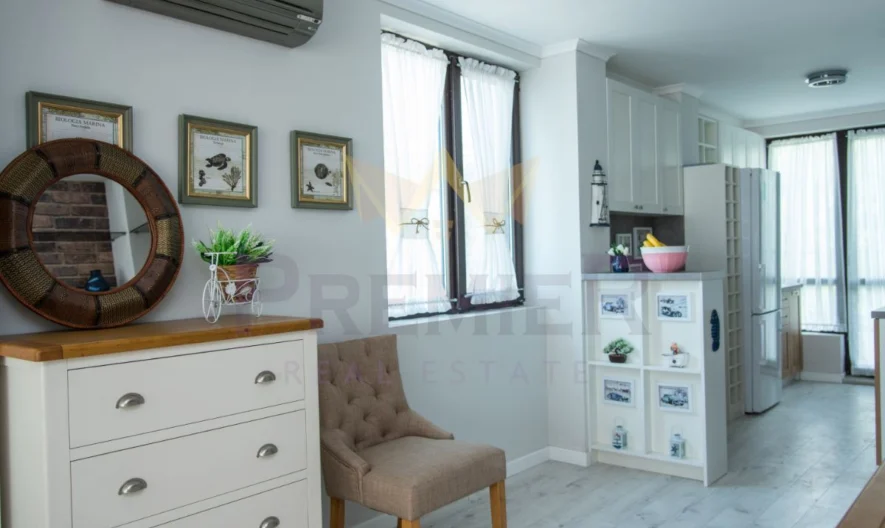 МЕЗОНЕТ С МОРСКА ПАНОРАМА ОТ ВСИЧКИ СТАИ 3 СПАЛНИ И 2 ПАРКОМЕСТА - - снимка 7 - Имоти Премиер