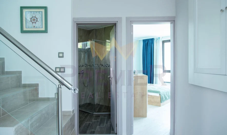 МЕЗОНЕТ С МОРСКА ПАНОРАМА ОТ ВСИЧКИ СТАИ 3 СПАЛНИ И 2 ПАРКОМЕСТА - - снимка 8 - Имоти Премиер