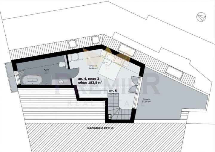 Многостаен апартамент Гръцка Махала с ПАРКОМЯСТО -  - снимка 5 - Имоти Премиер