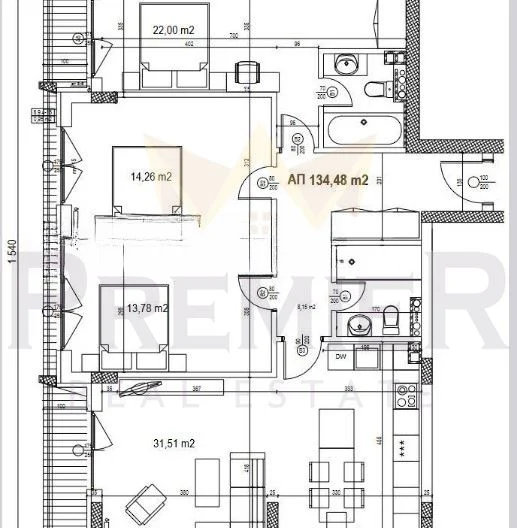 Многостаен апартамент в Цариградски комплекс -  - снимка 15 - Имоти Премиер