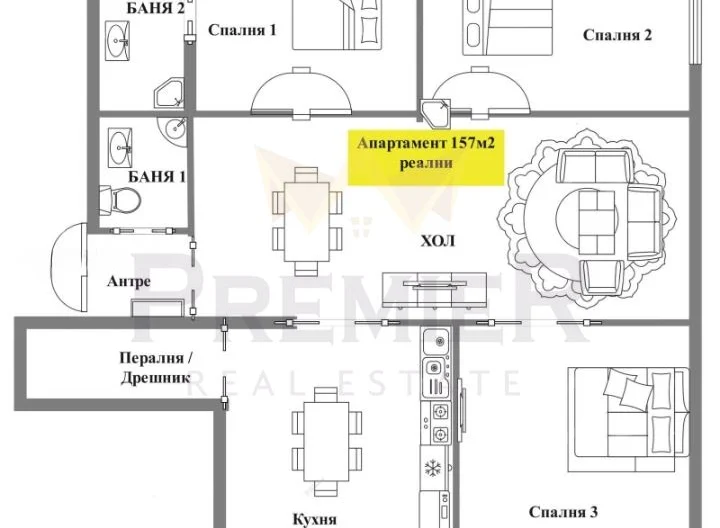 Агенция за недвижими имоти - Имоти Премиер - имот - 1102757, Цена: 529000 EUR