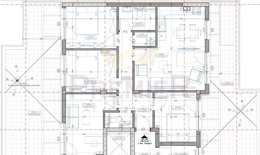 Многостаен апартамент,Владиславово - - снимка 1 - Имоти Премиер