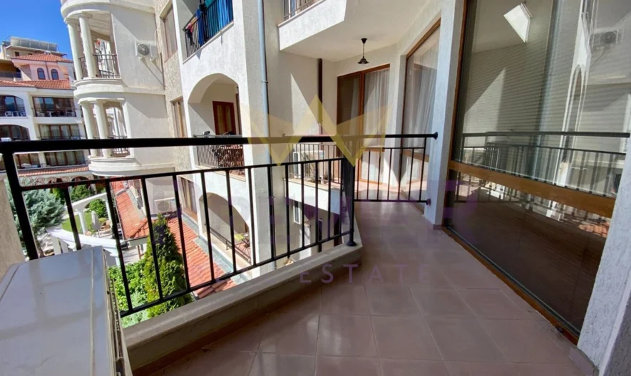 Модерен 2-стаен апартамент с балкон и басейн близо до морето в к.к Сл.бряг -  - снимка 5 - Имоти Премиер