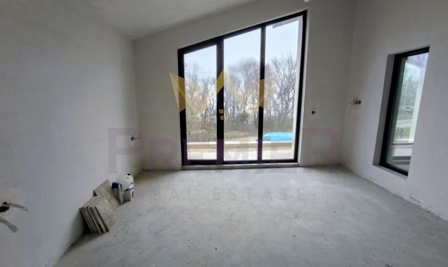 🏡 МОДЕРНА ЕДНОФАМИЛНА КЪЩА С АКТ 16 И НЕСКРИВАЕМА МОРСКА ПАНОРАМА - - снимка 39 - Имоти Премиер