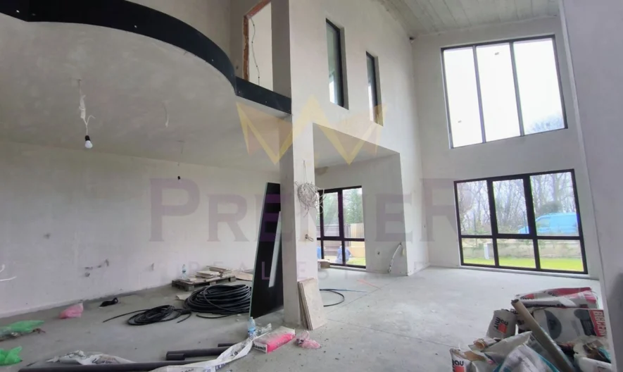 🏡 МОДЕРНА ЕДНОФАМИЛНА КЪЩА С АКТ 16 И НЕСКРИВАЕМА МОРСКА ПАНОРАМА - - снимка 43 - Имоти Премиер