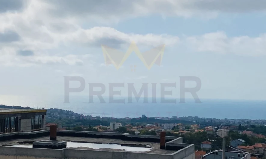 Модерна смарт къща с морска панорама и собствен двор // 2 Паркоместа // кв. Виница - - снимка 1 - Имоти Премиер