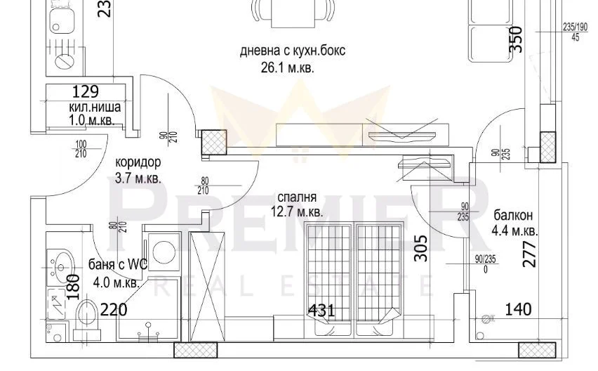 🏡 NEUBAU | BEWÄHRTER INVESTOR | MITTLERES STOCKWERK | STADTVIERTEL VAZRAZHDANE 1, VARNA -  - snimka 8 - Imoti Premier