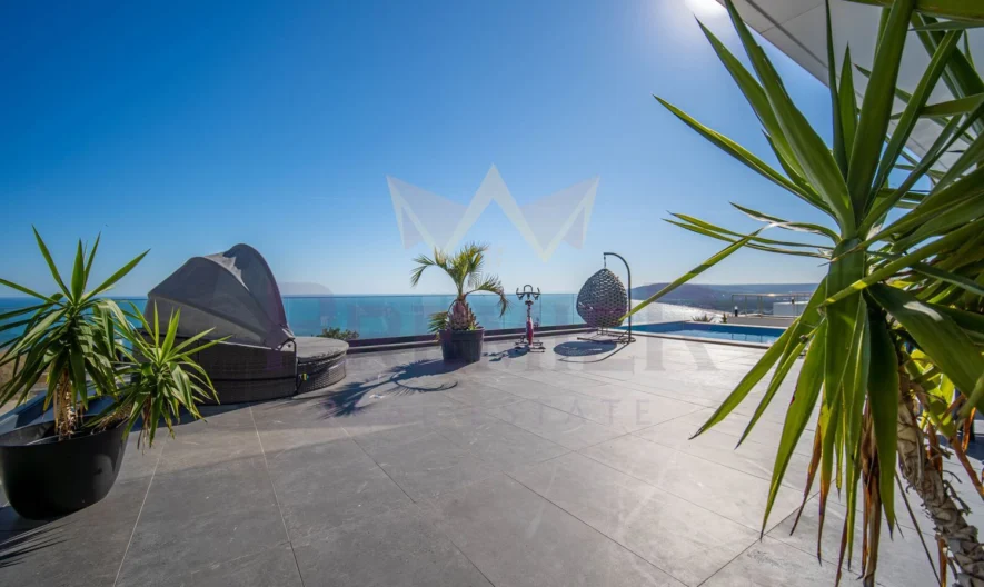 Neues modernes Haus mit Infinity-Pool, Jacuzzi und beeindruckendem Meerblick - - snimka 37 - Imoti Premier