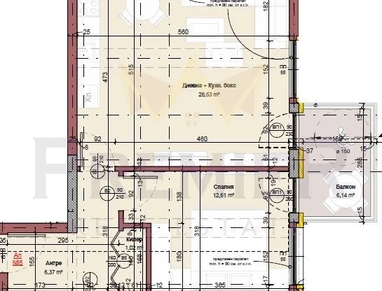 Real Estate Agency - Imoti Premier - imot - 1071788, Price: 160189 EUR