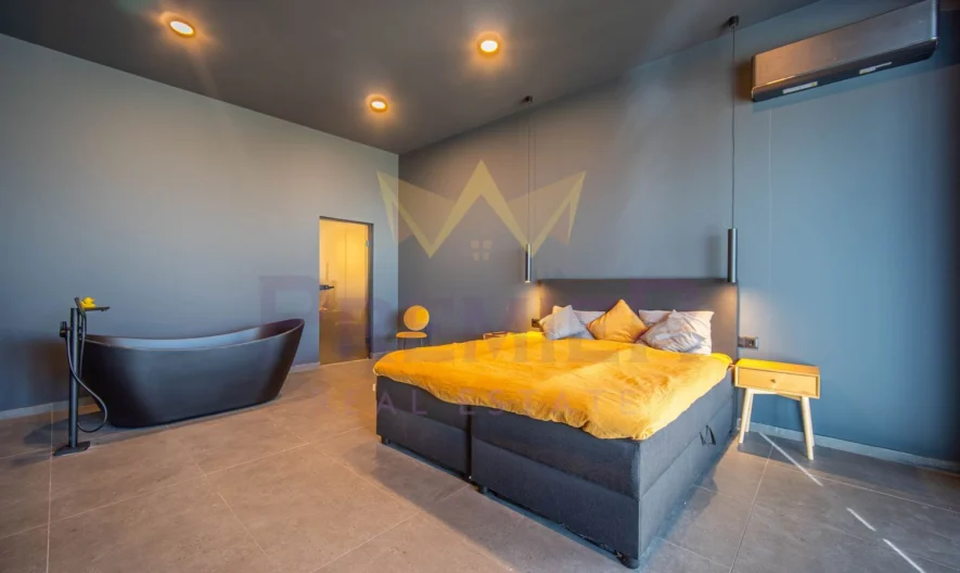 New modern house with an infinity pool, jacuzzi and impressive sea panorama - - snimka 21 - Imoti Premier