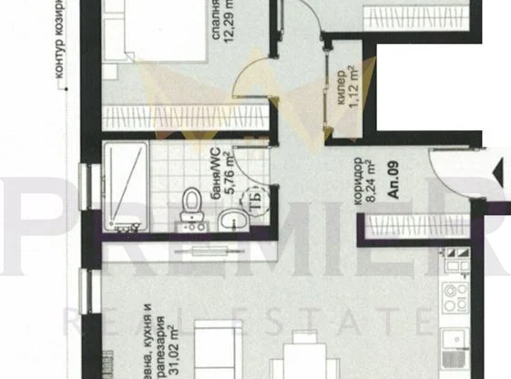 Real Estate Agency - Imoti Premier - imot - 1161022, Price: 132600 EUR