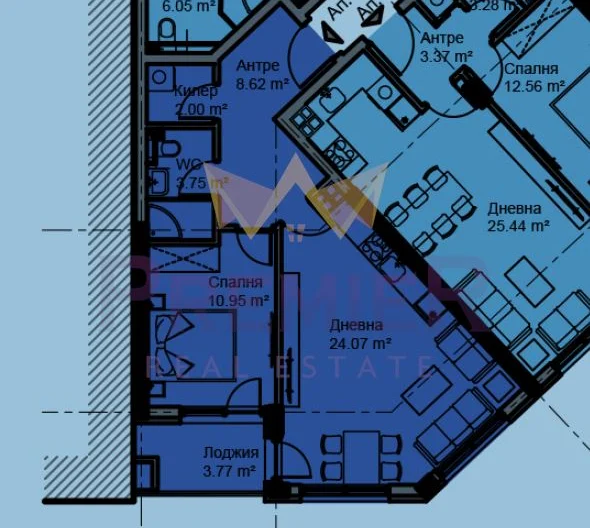 НОВ 2-СТАЕН АПАРТАМЕНТ, АСПАРУХОВО -  - снимка 6 - Имоти Премиер