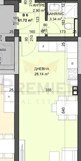 НОВ 2-СТАЕН АПАРТАМЕНТ, ВИНИЦА -  - снимка 8 - Имоти Премиер