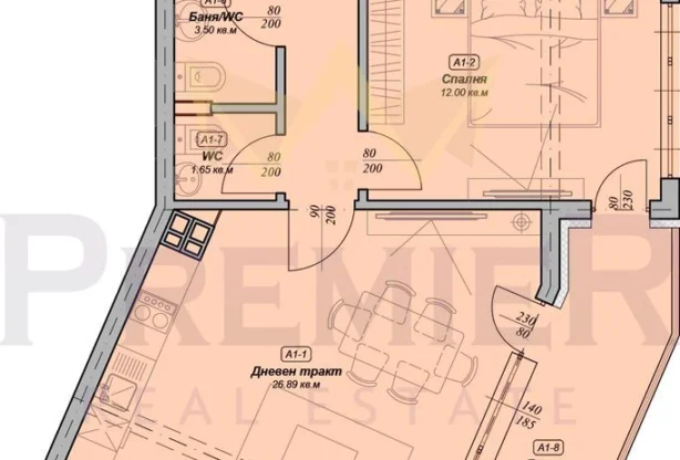 Агенция за недвижими имоти - Имоти Премиер - имот - 1193822, Цена: 177750 EUR