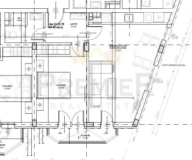 Нов двустаен апартамент пред Акт 16 в ж.к. Меден рудник -  - снимка 2 - Имоти Премиер