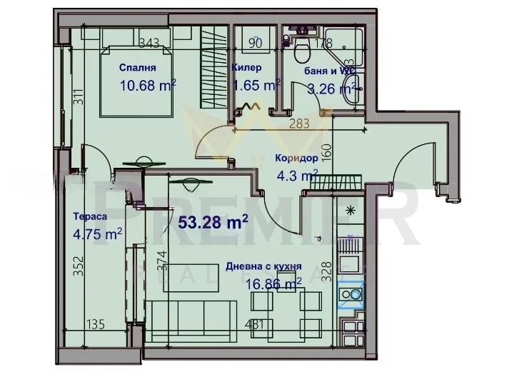 Нов двустаен апартамент в Младост -  - снимка 5 - Имоти Премиер