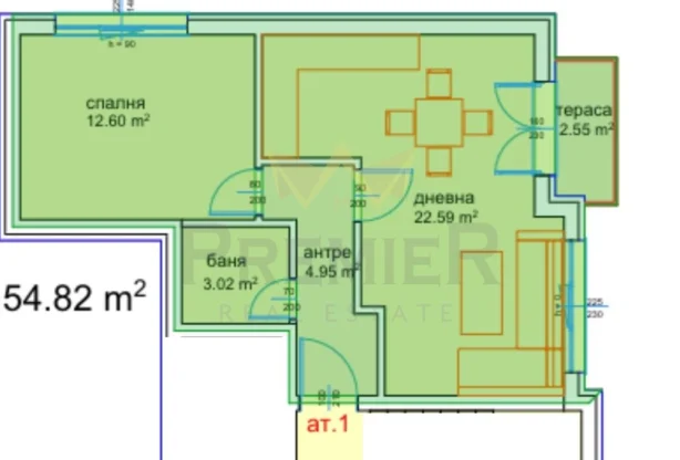 Агенция за недвижими имоти - Имоти Премиер - имот - 1058662, Цена: 72500 EUR