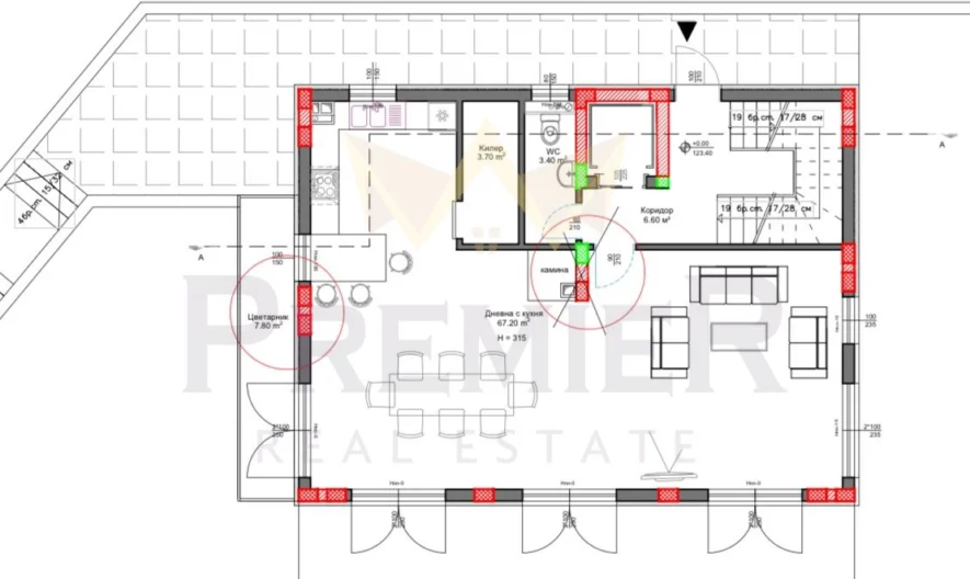 НОВА ЛУКСОЗНА ЕДНОФАМИЛНА КЪЩА С БАСЕЙН -  - снимка 6 - Имоти Премиер