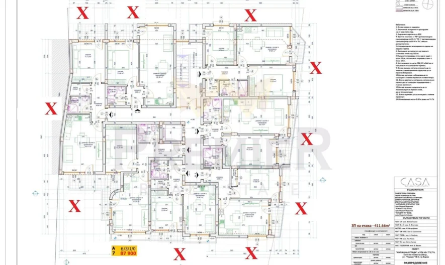 НОВА СГРАДА! ВИСОКОКАЧЕСТВЕНО НОВО СТРОИТЕЛСТВО! ФИКСИРАНИ КРАЙНИ ЦЕНИ! ЦВЕТЕН КВЪРТАЛ гр.ВАРНА -  - снимка 7 - Имоти Премиер