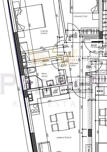 Ново сторителство тристаен на среден етаж Широк център Варна - - снимка 12 - Имоти Премиер