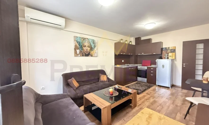 ОБЗАВЕДЕН ДВУСТАЕН АПАРТАМЕНТ ОКРЪЖНА БОЛНИЦА -  - снимка 1 - Имоти Премиер