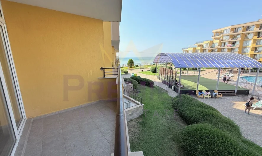 Обзаведен двустаен апартамент с панорама море на първа линия в к-с „Мидия Фемили Резорт“, Ахелой -  - снимка 15 - Имоти Премиер