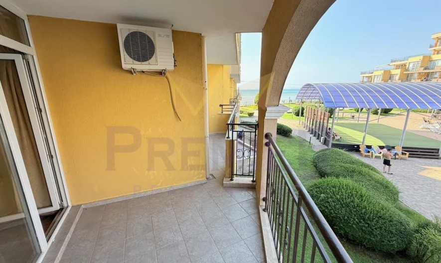 Обзаведен двустаен апартамент с панорама море на първа линия в к-с „Мидия Фемили Резорт“, Ахелой -  - снимка 8 - Имоти Премиер