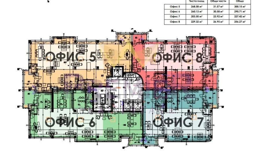 Офис Тип OPEN SPACE , в района на Гранд Мол -  - снимка 5 - Имоти Премиер