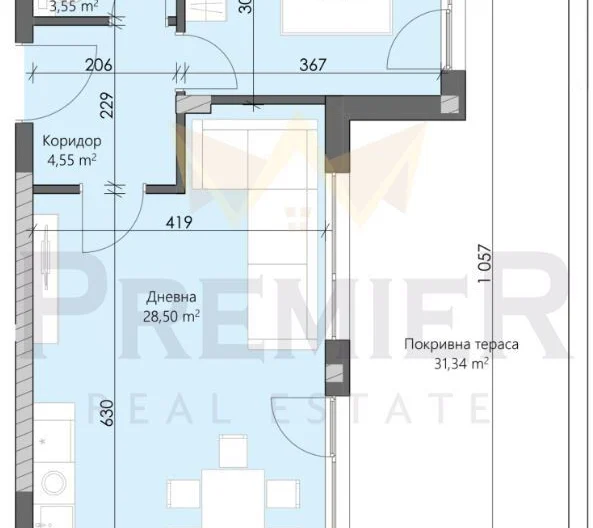 One-bedroom apartment in Kershiyaka - - snimka 1 - Imoti Premier