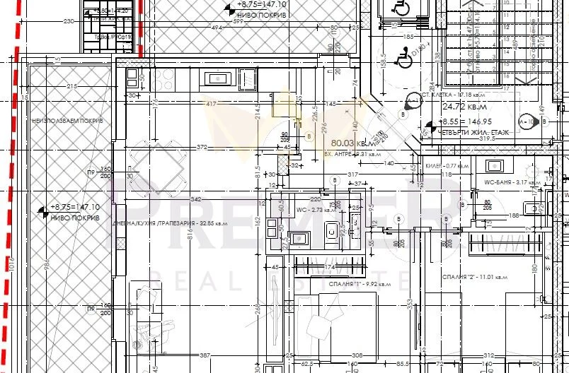 Отличен нов 3-стаен апартамент с опция гараж/паркомясто Изгрев - - снимка 1 - Имоти Премиер