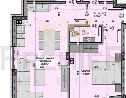 Агенция за недвижими имоти - Имоти Премиер - имот - 1244253, Цена: 220000 EUR