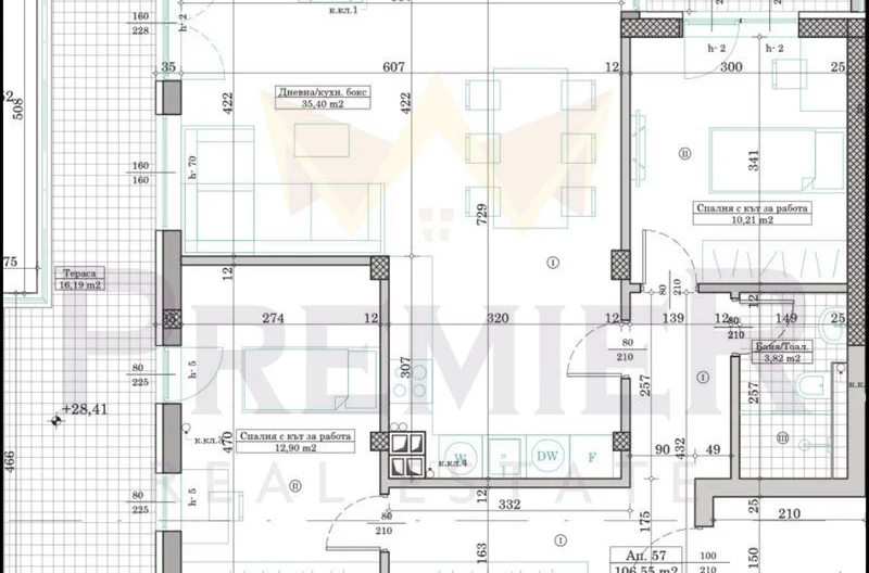 Панорамен тристаен апартамент -  - снимка 2 - Имоти Премиер