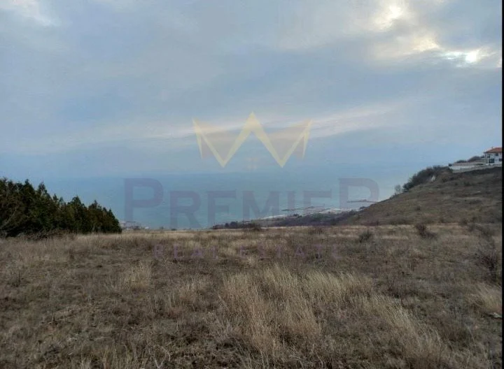 Парцел на първа линия с невероятна морска панорама с. Топола -  - снимка 1 - Имоти Премиер