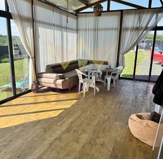 Парцел  с лятна къща и проект за масивен дом до Арапя -  - снимка 7 - Имоти Премиер